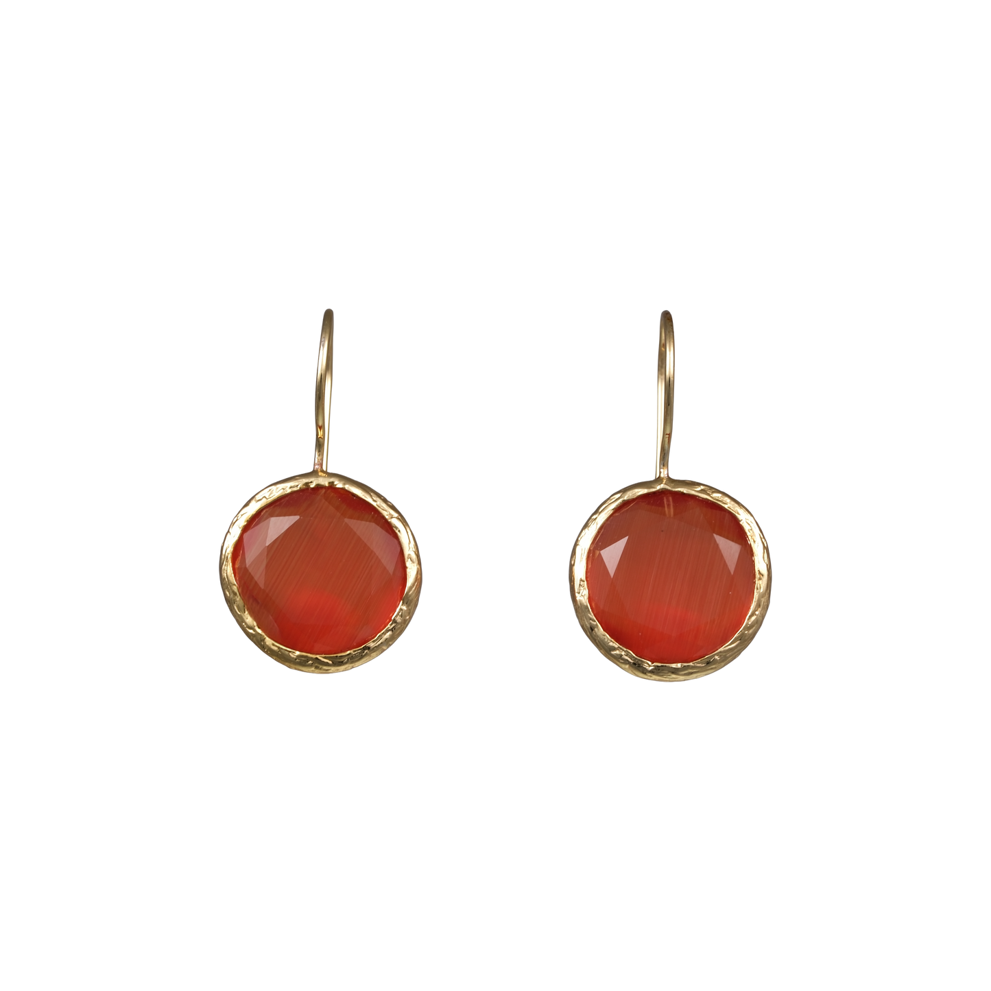 Round Earring - 14mm
