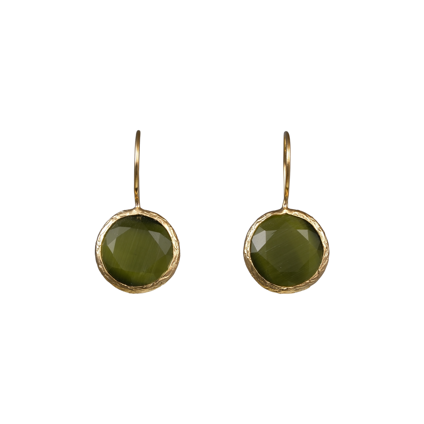 Round Earring - 14mm