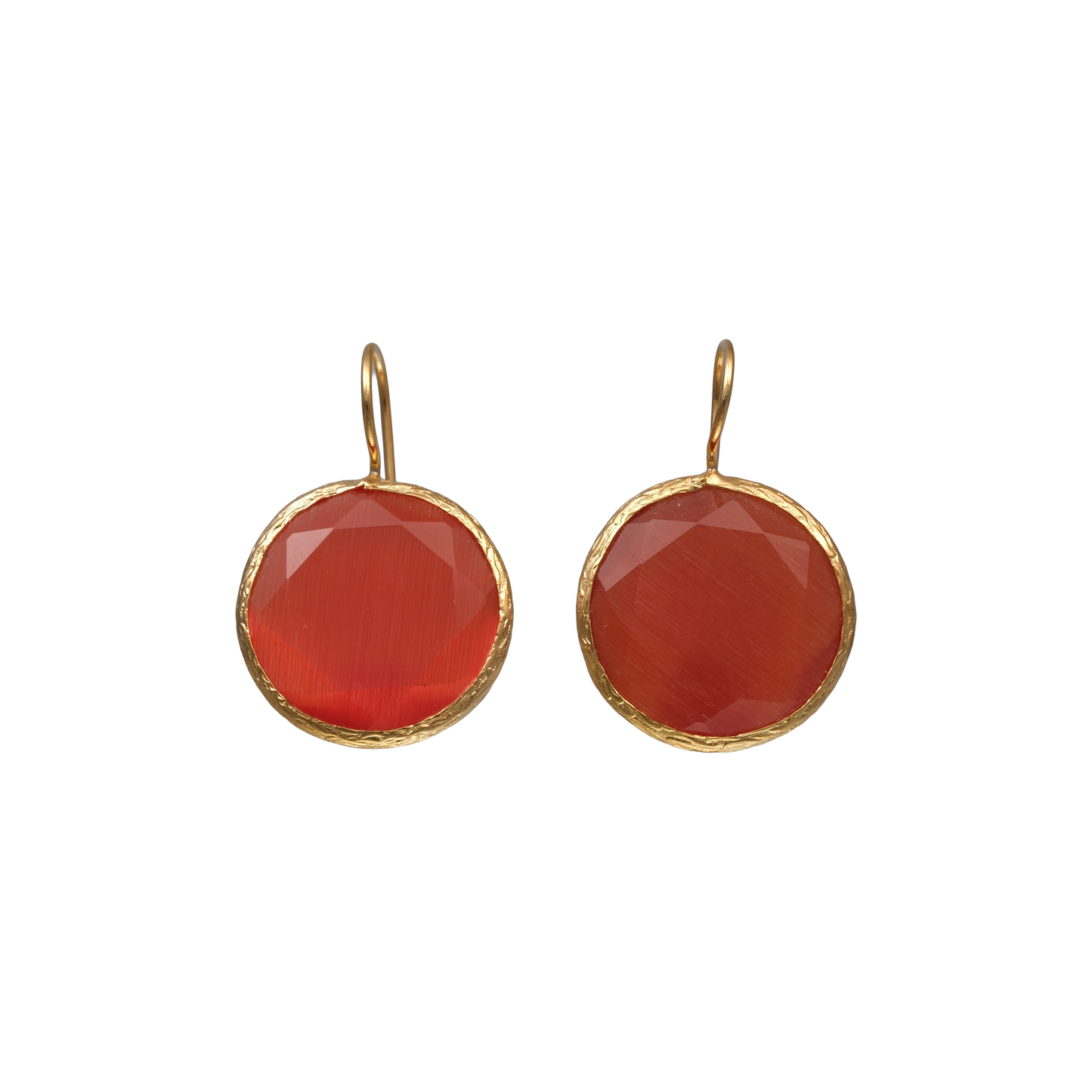 Round Earring - 22mm