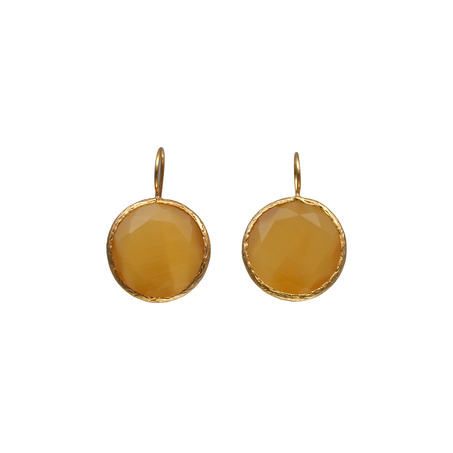 Round Earring - 22mm