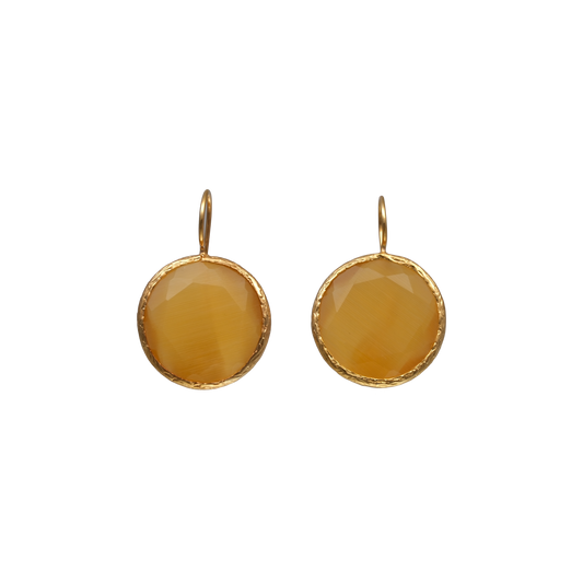 Round Earring - 22mm