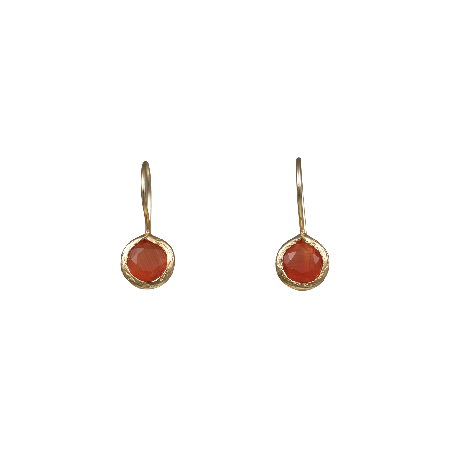 Round Earring - 8mm