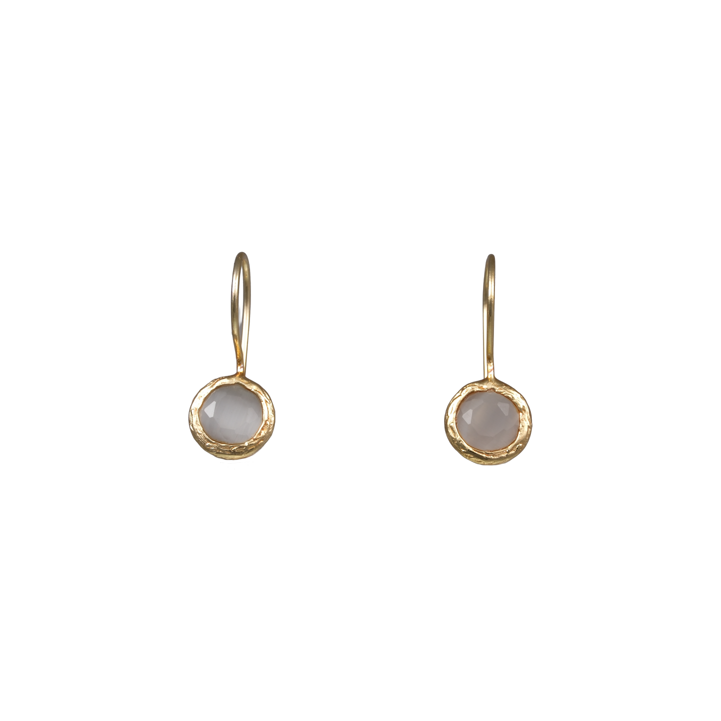 Round Earring - 8mm