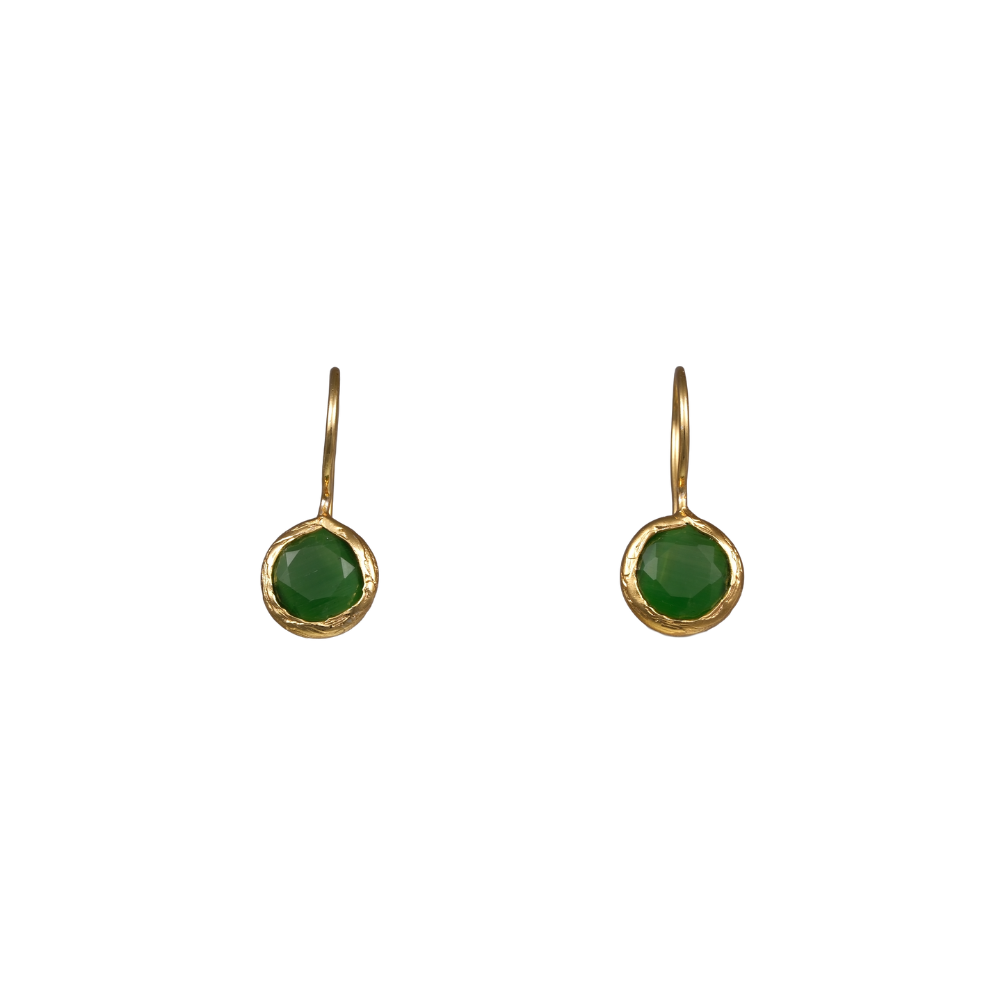 Round Earring - 8mm