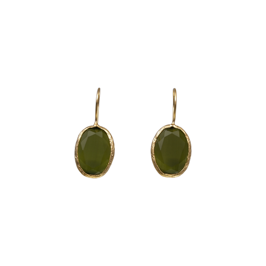 Oval Earring - 13x18mm