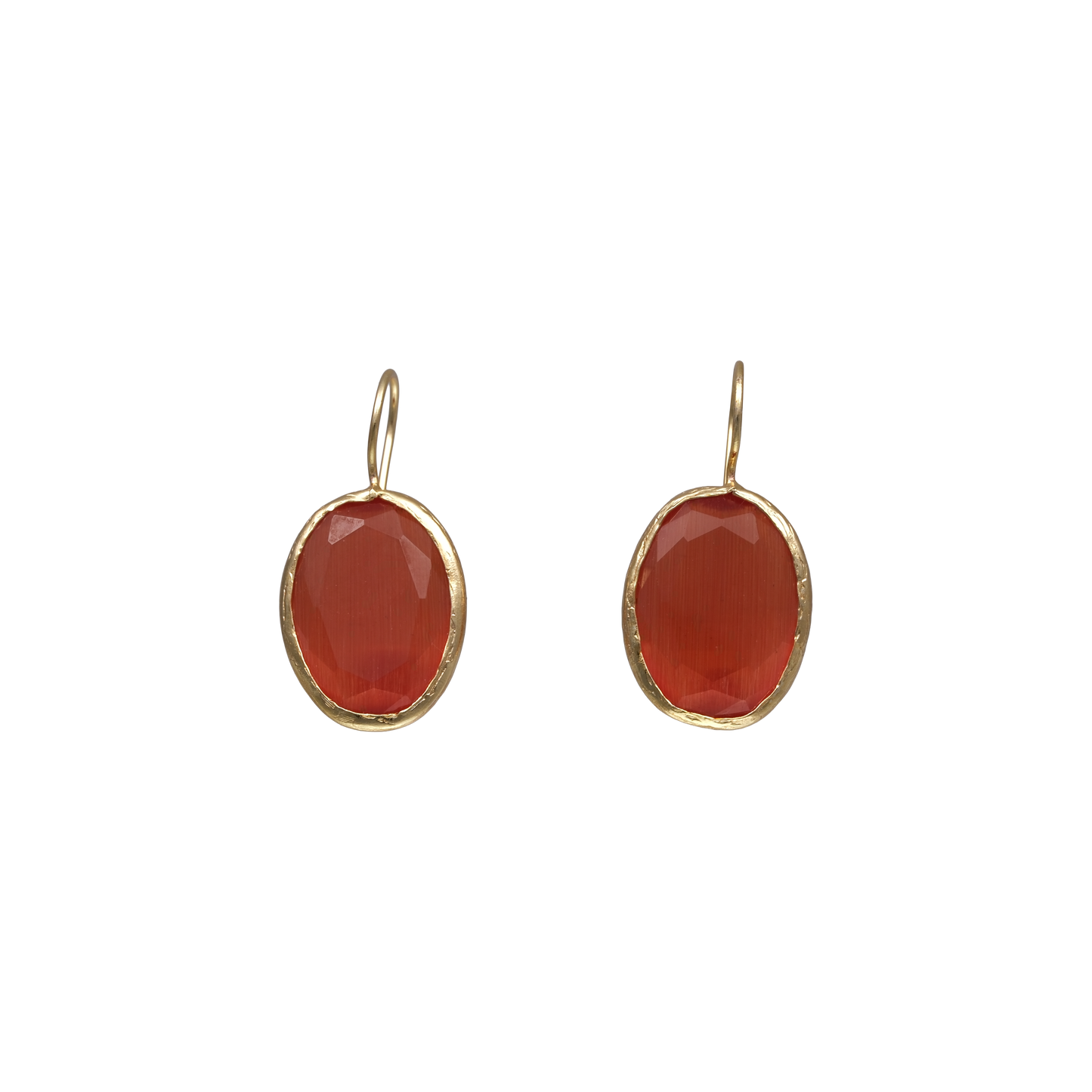 Oval Earrings - 15x20mm