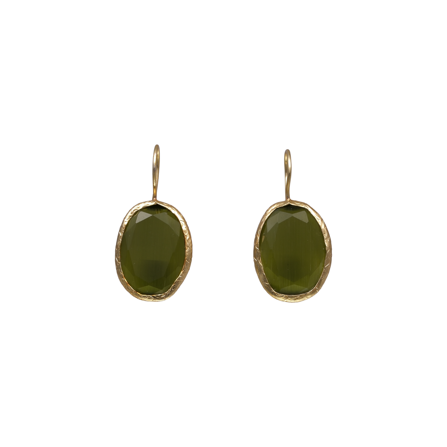 Oval Earrings - 15x20mm