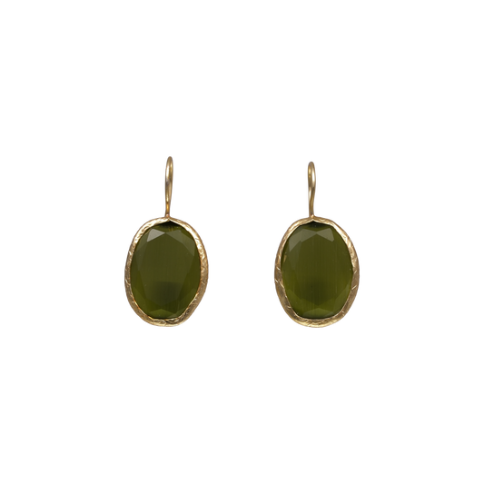 Oval Earrings - 15x20mm
