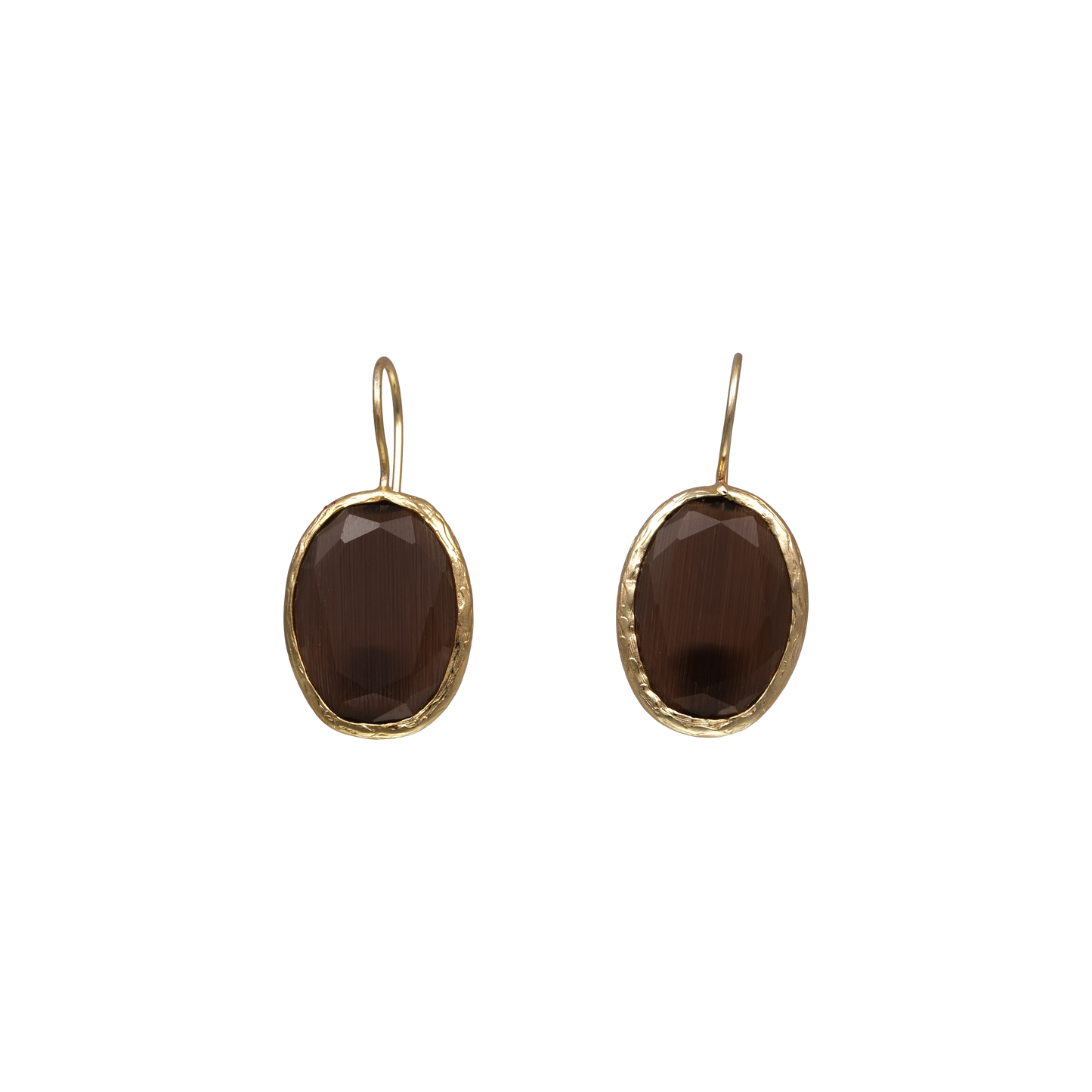 Oval Earrings - 15x20mm