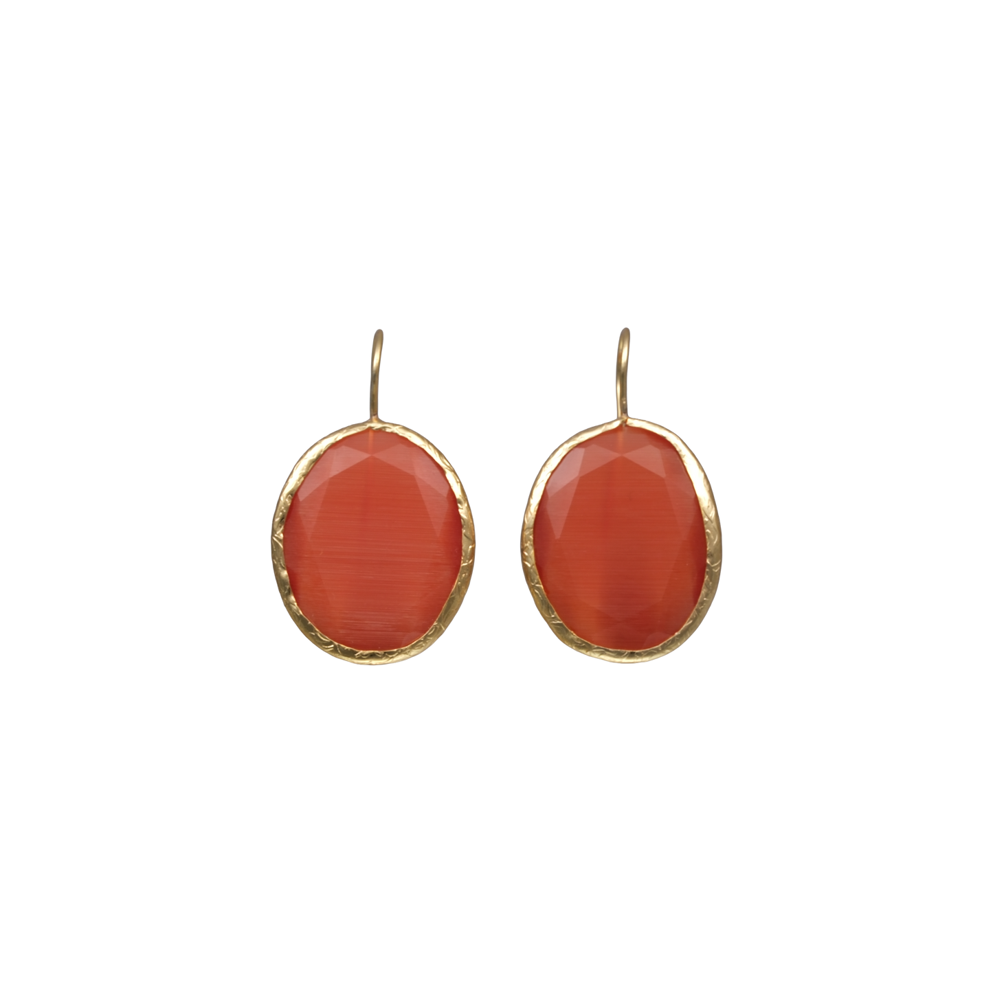 Oval Earrings - 20x25mm