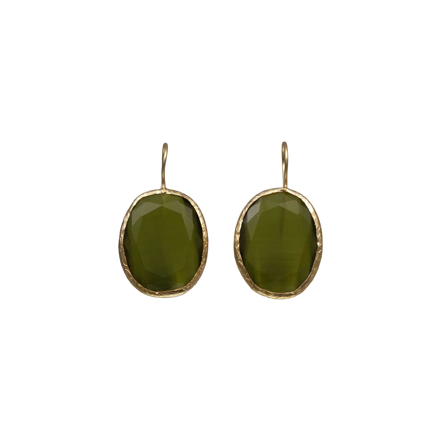 Oval Earrings - 20x25mm