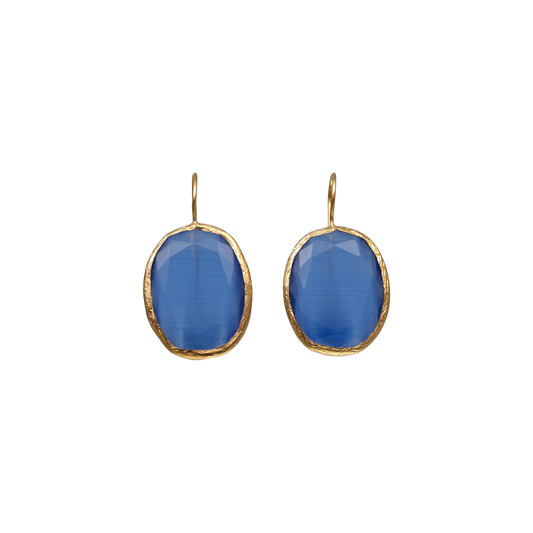 Oval Earrings - 20x25mm