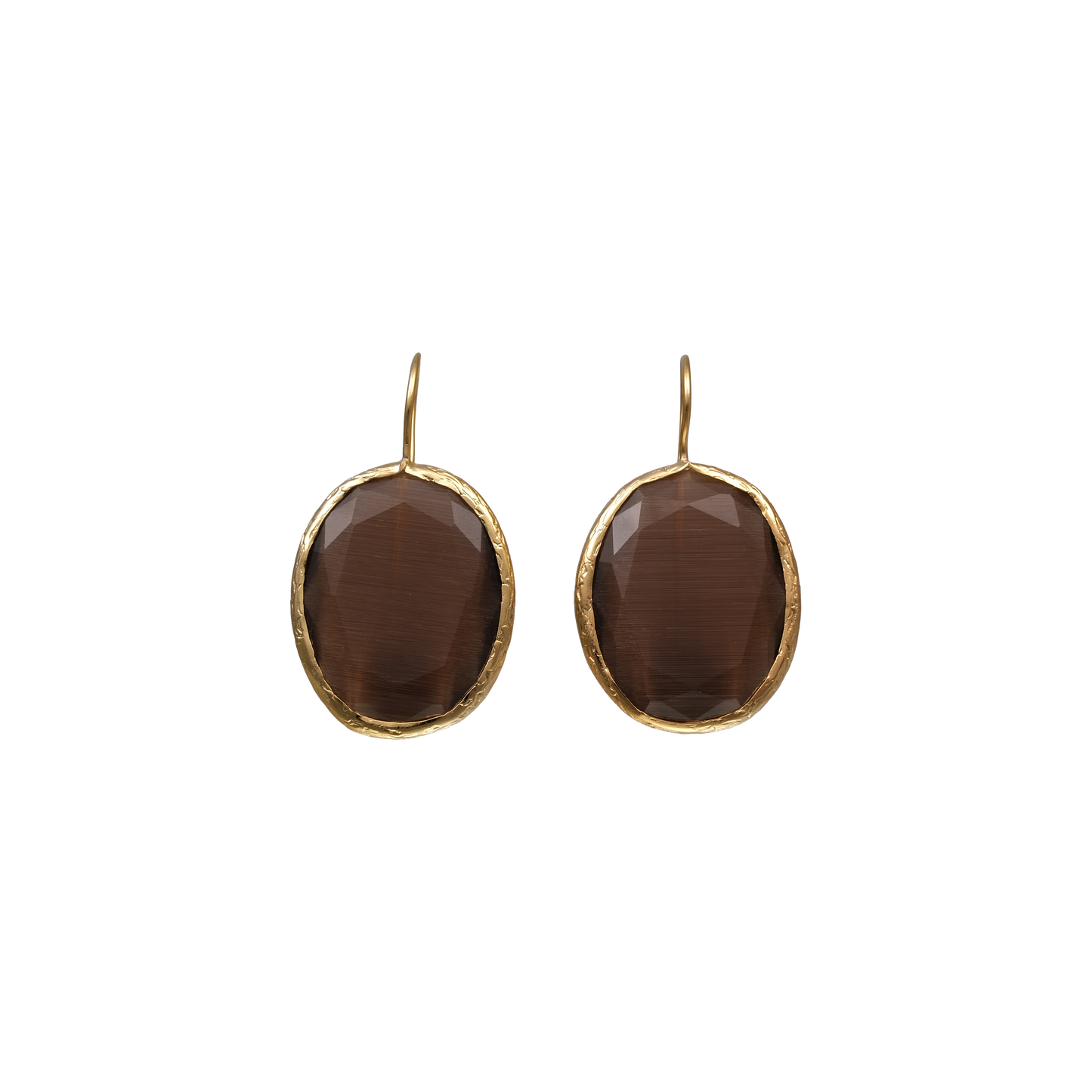 Oval Earrings - 20x25mm