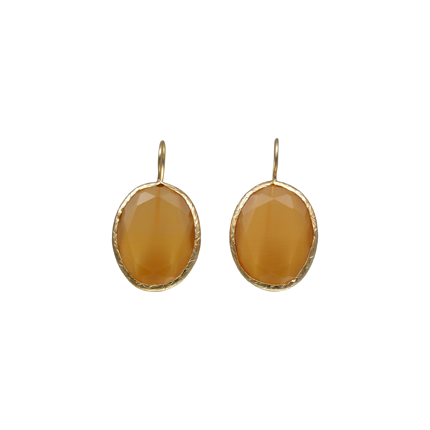 Oval Earrings - 20x25mm