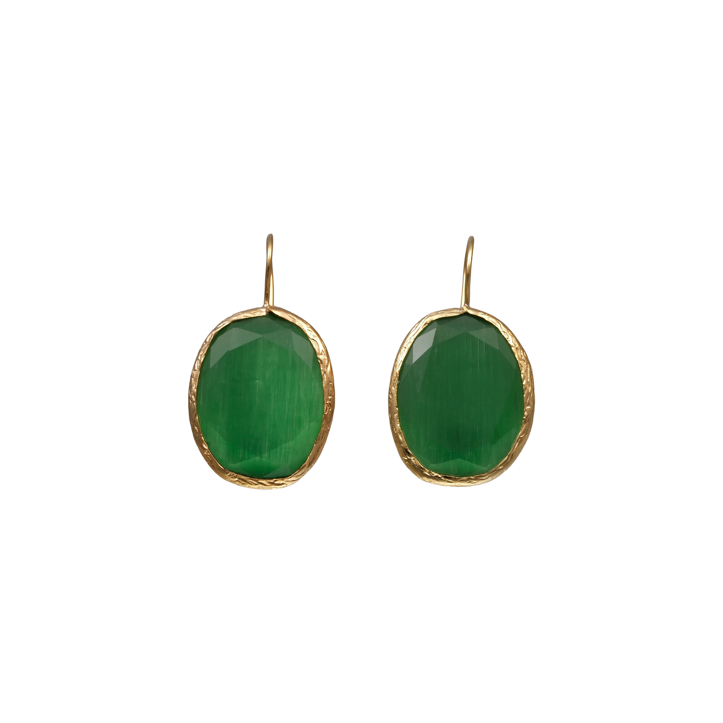 Oval Earrings - 20x25mm