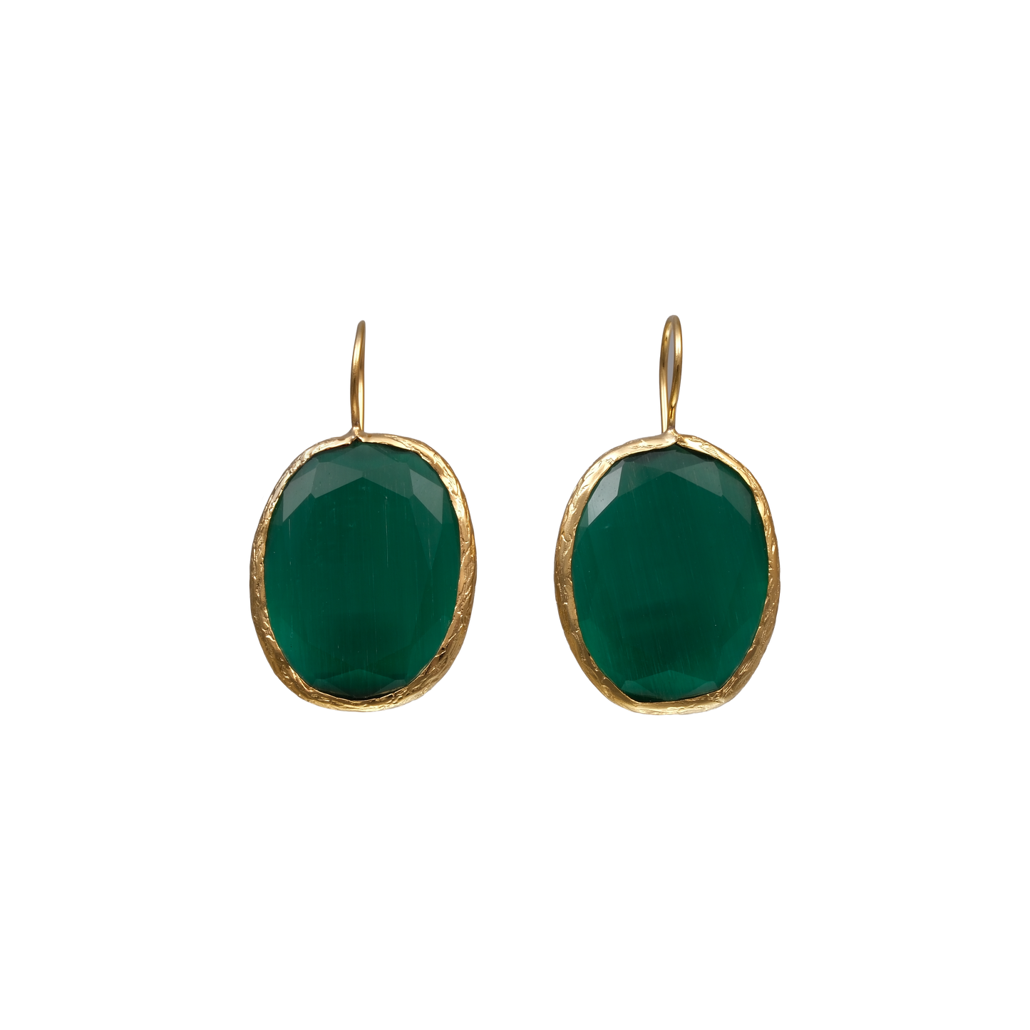 Oval Earrings - 20x25mm