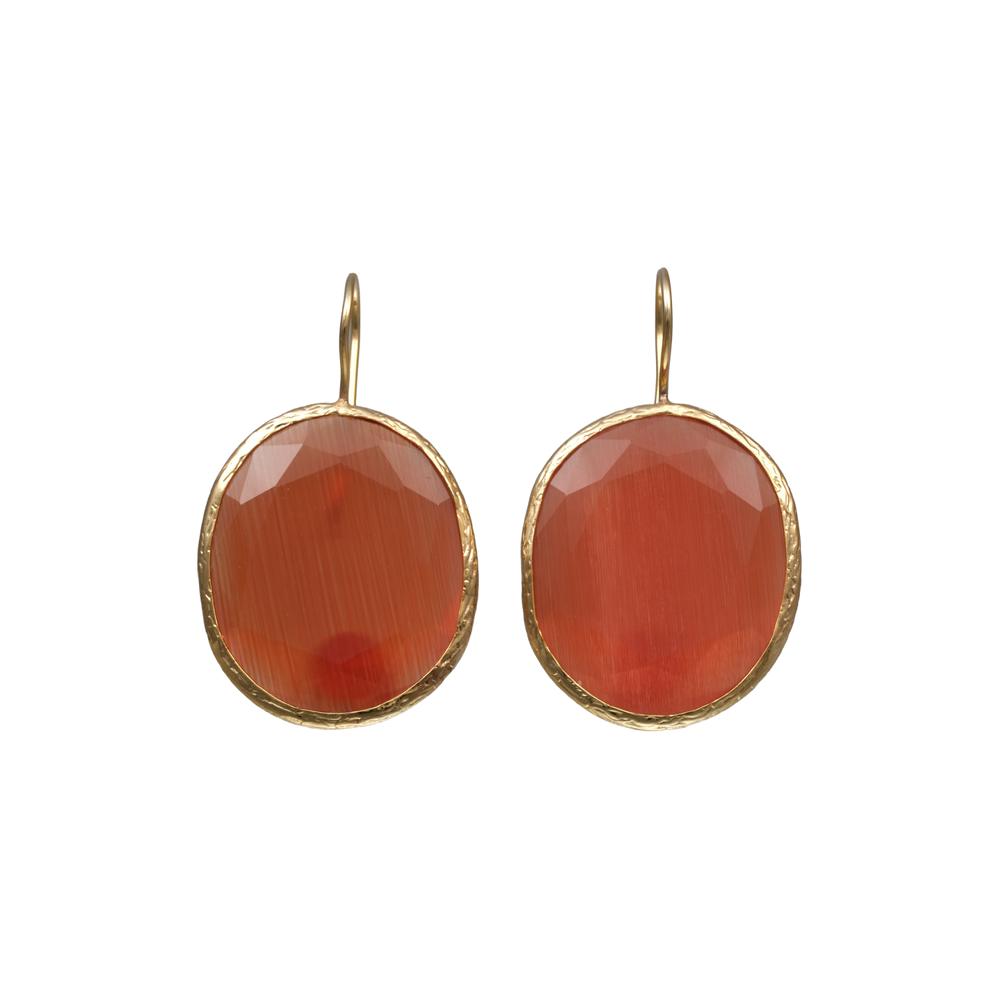 Oval Earrings - 25x30mm