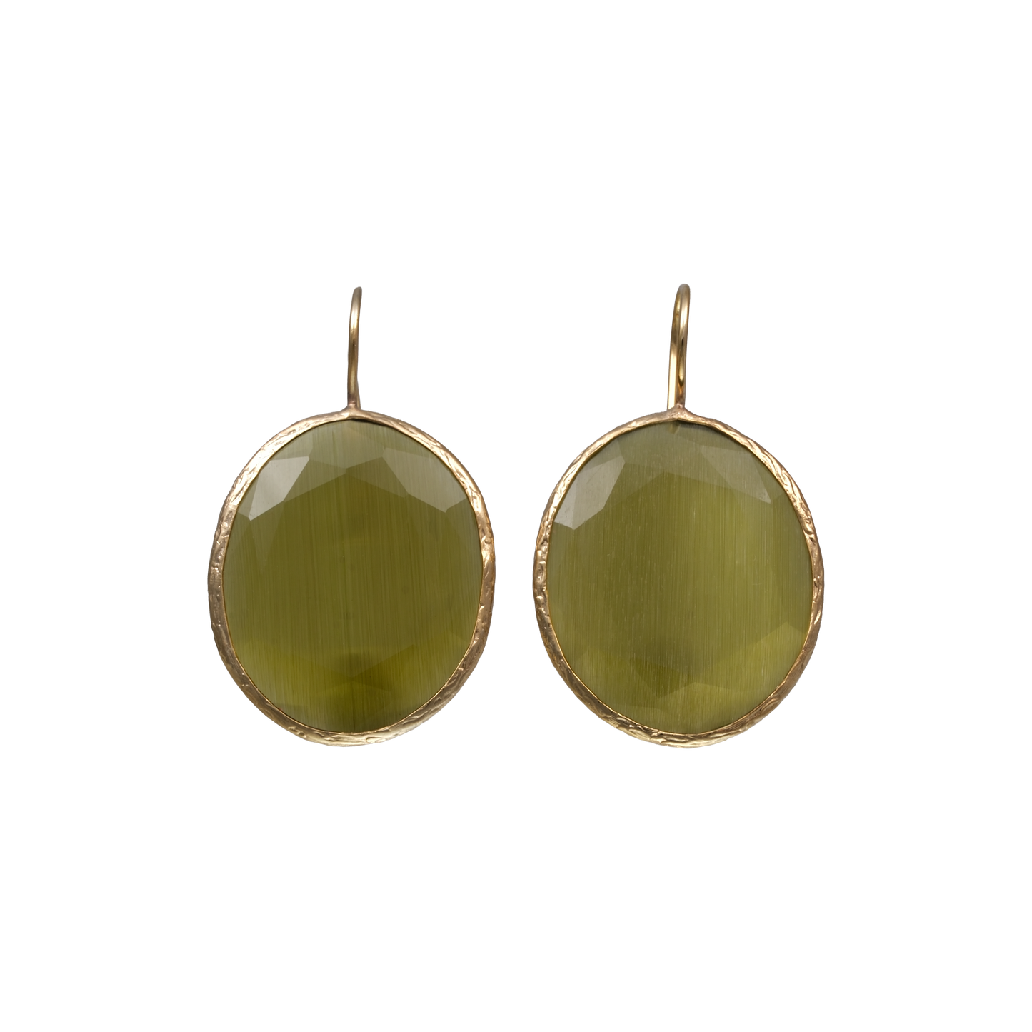 Oval Earrings - 25x30mm