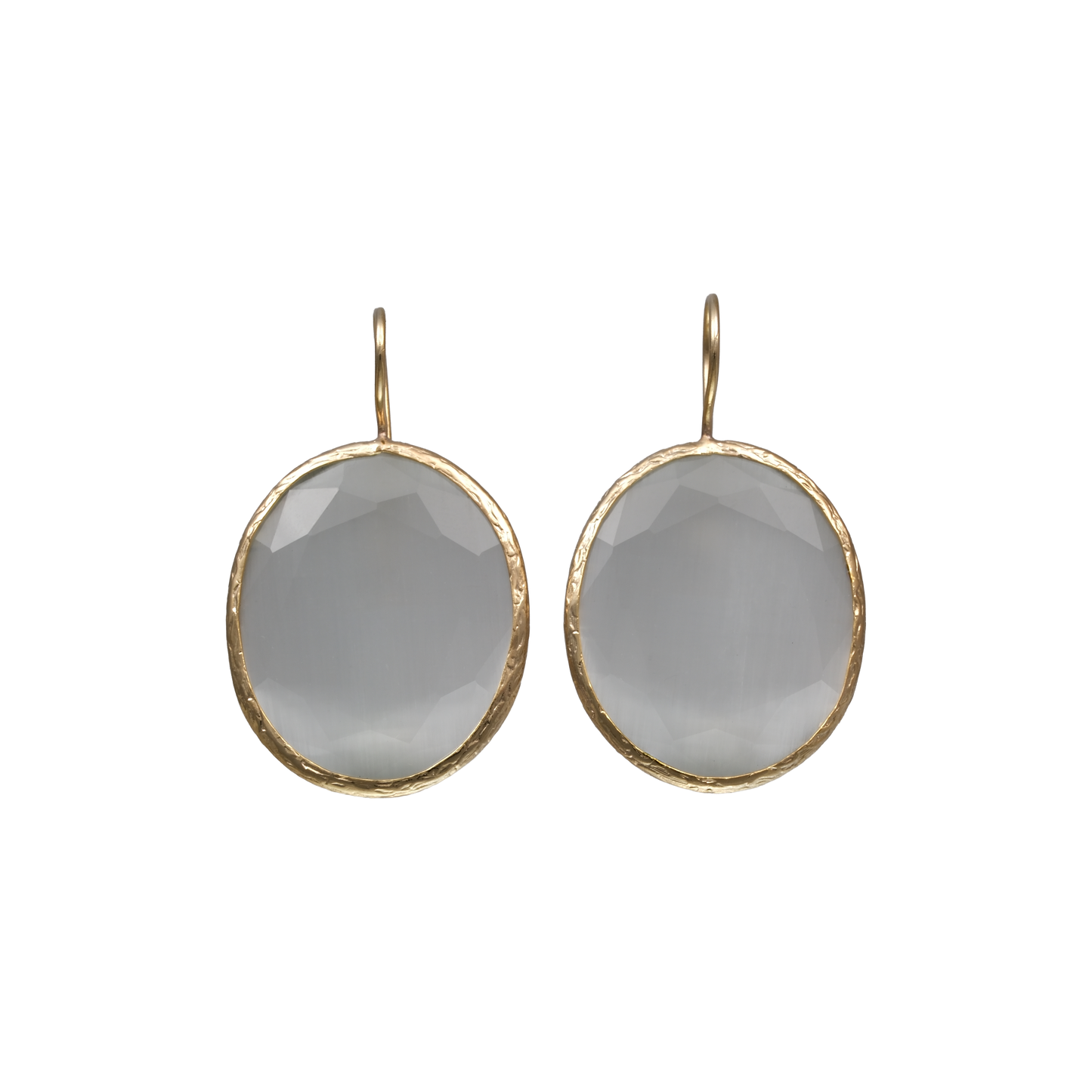 Oval Earrings - 25x30mm