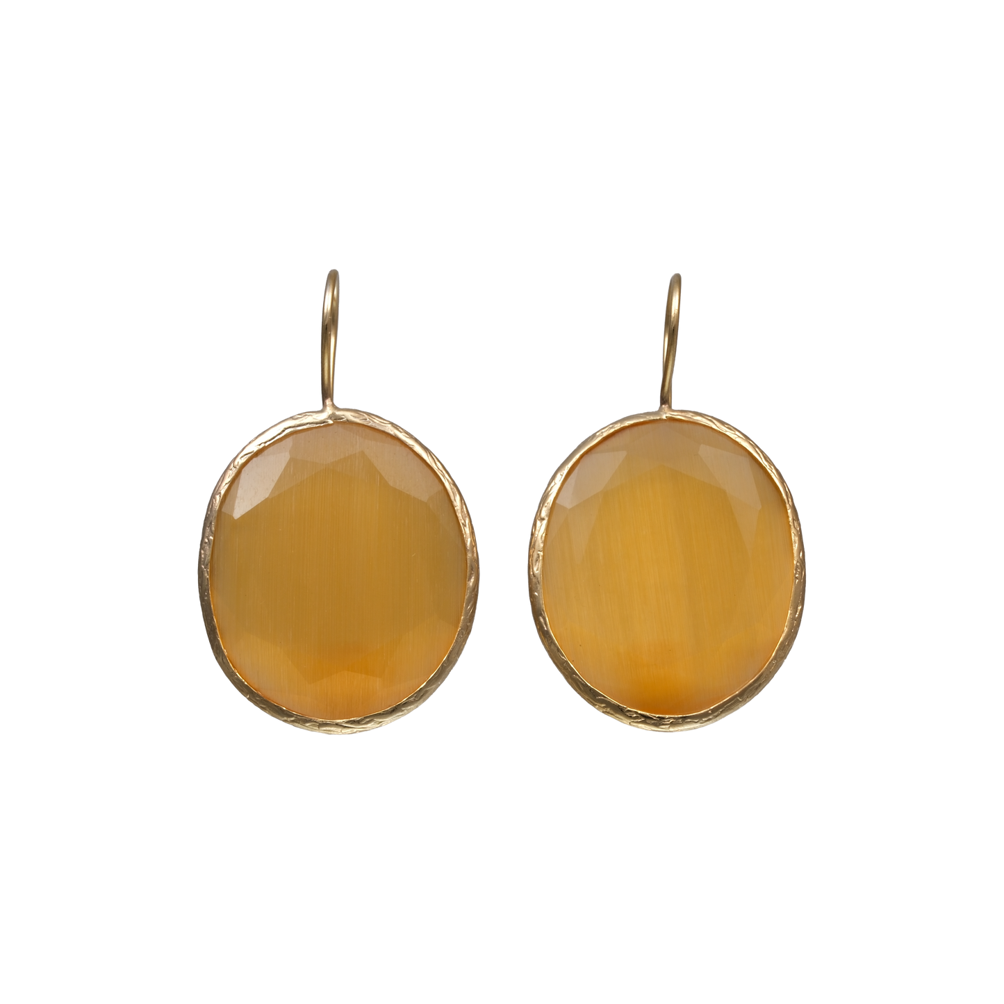 Oval Earrings - 25x30mm