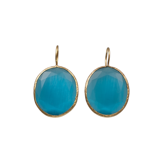 Oval Earrings - 25x30mm