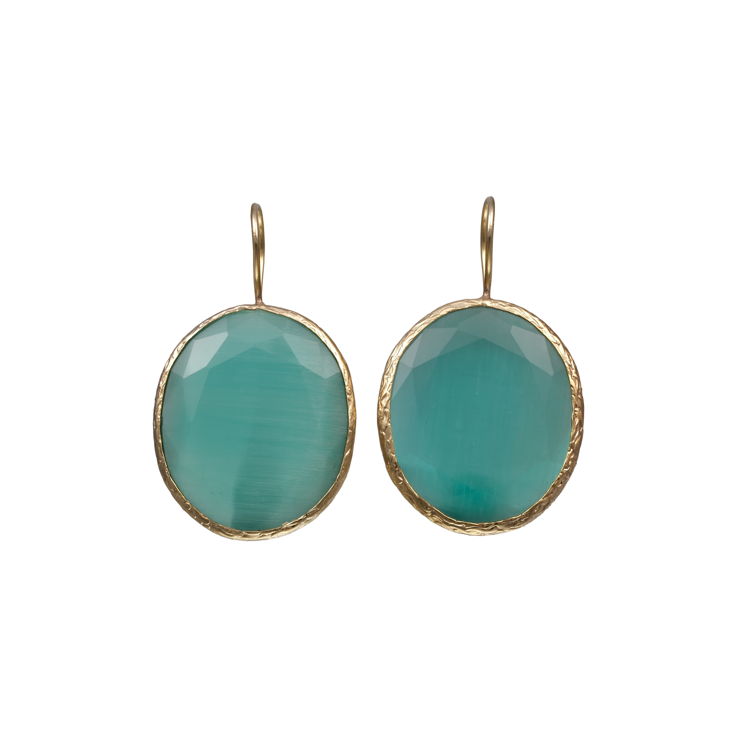 Oval Earrings - 25x30mm