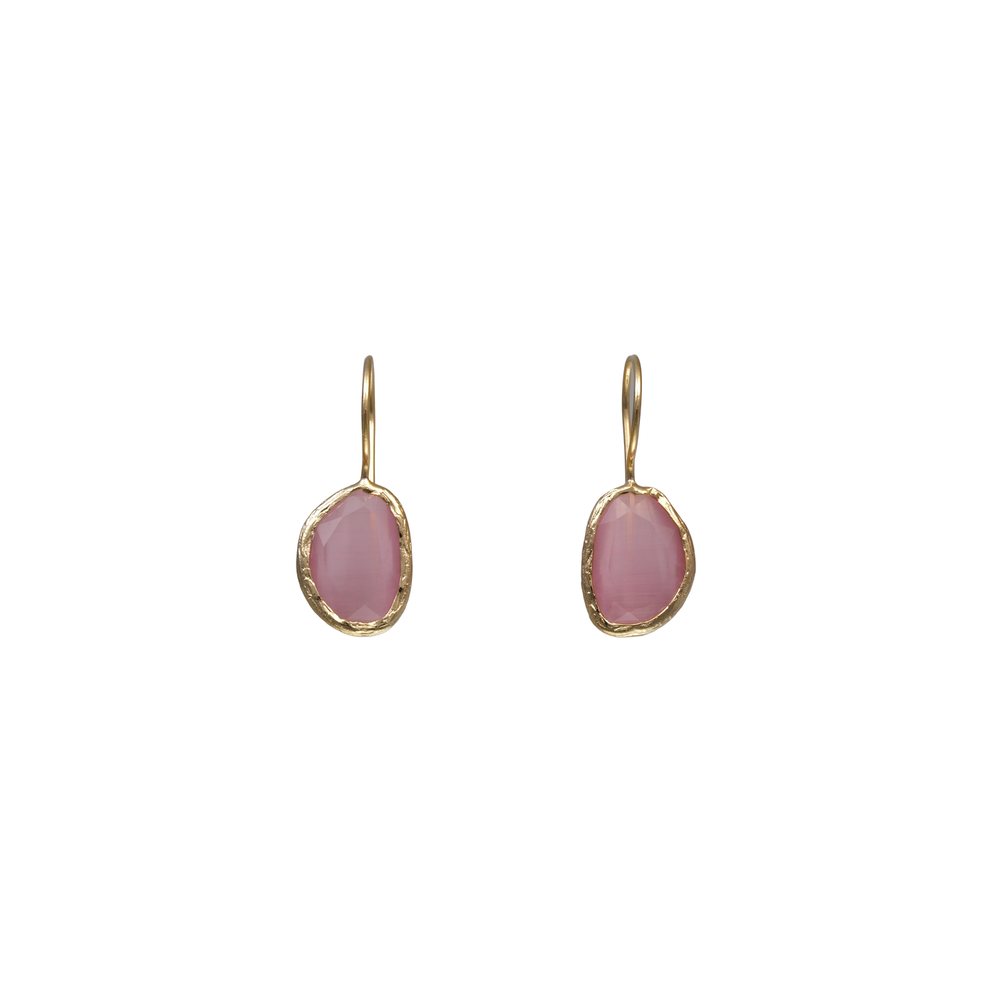 Bean Earrings - 10x14mm