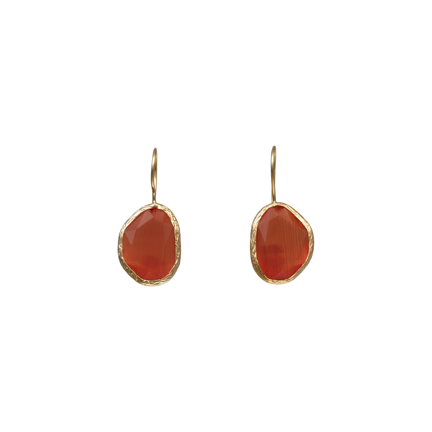 Bean Pod Earrings - 13x18mm