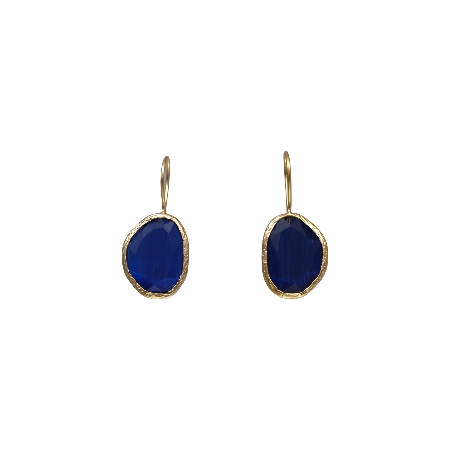 Bean Pod Earrings - 13x18mm