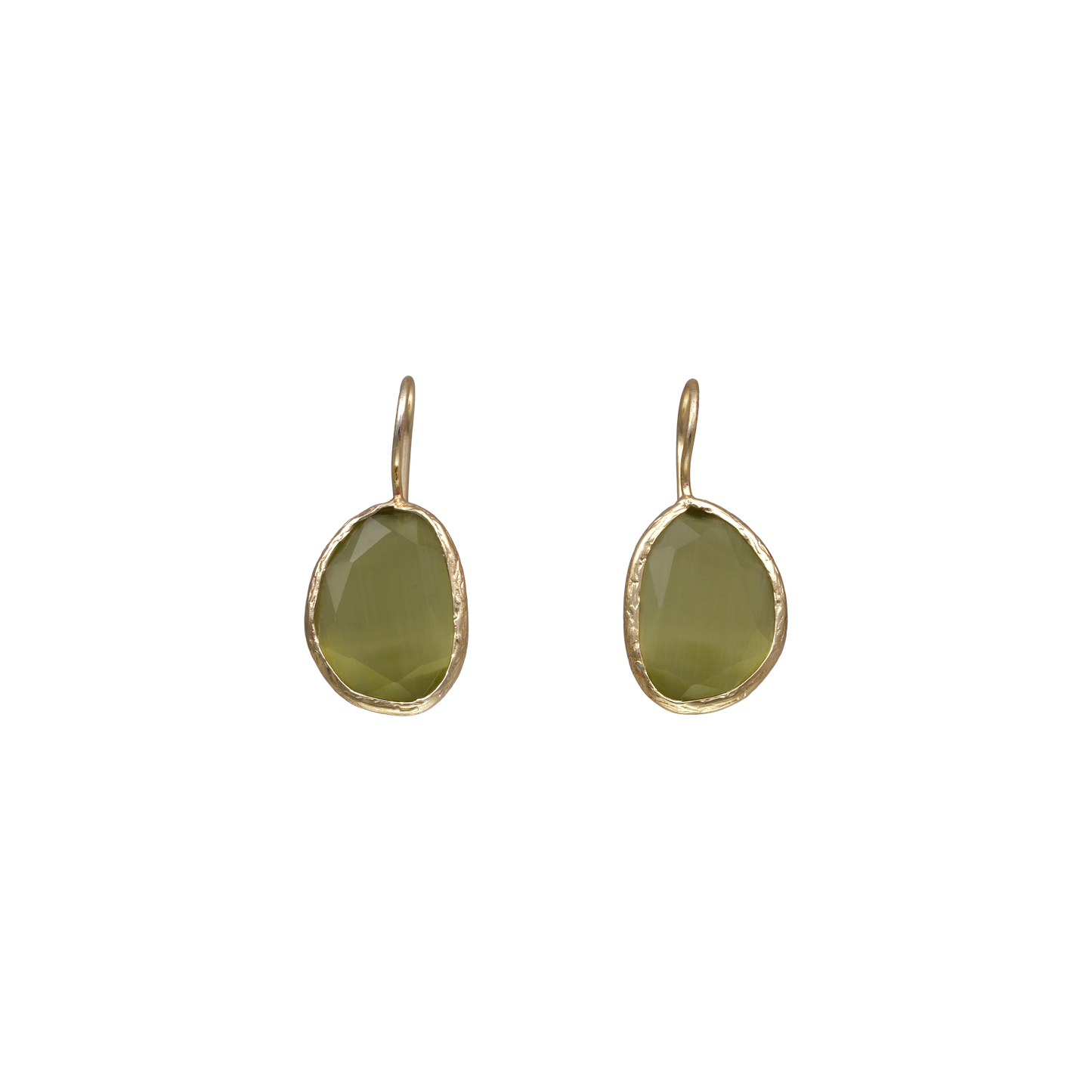 Bean Pod Earrings - 13x18mm