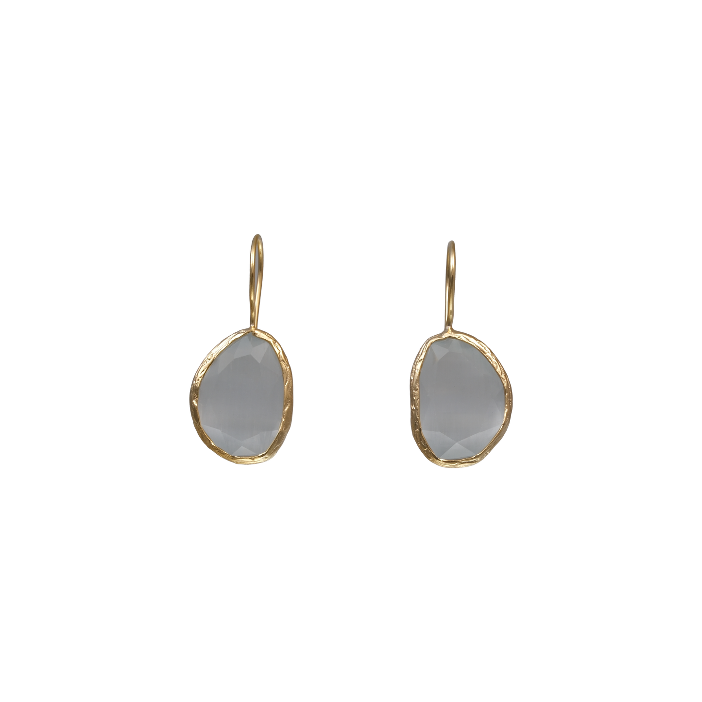 Bean Pod Earrings - 13x18mm