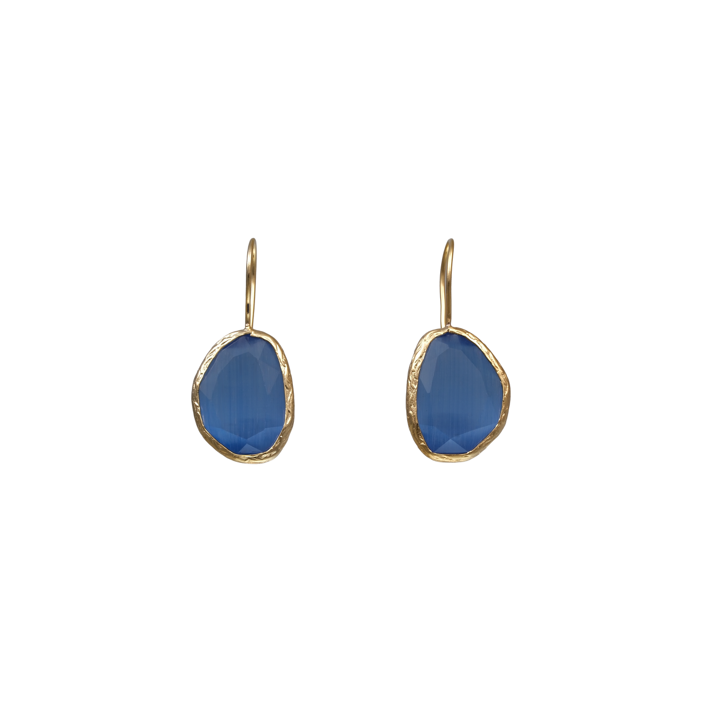 Bean Pod Earrings - 13x18mm