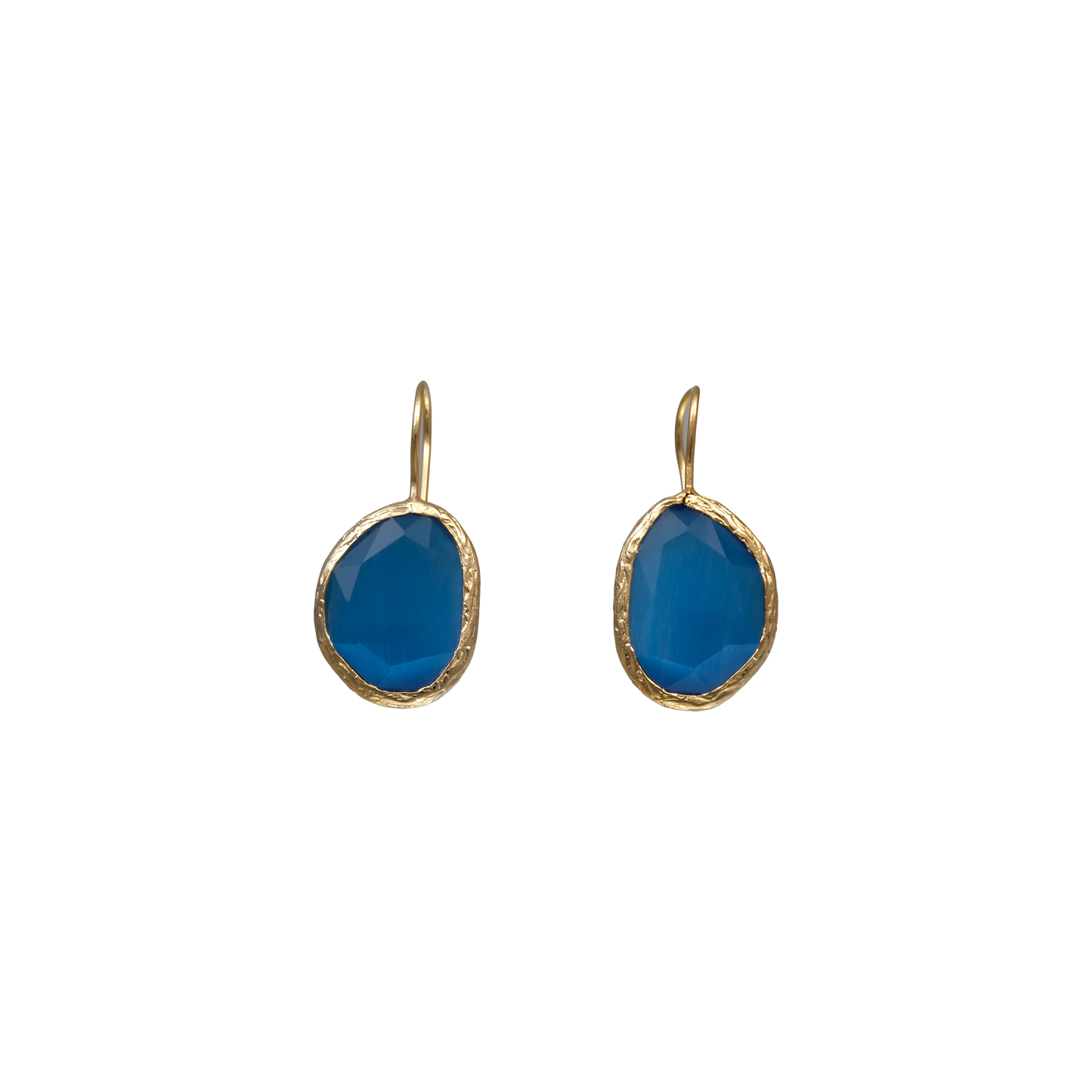 Bean Pod Earrings - 13x18mm