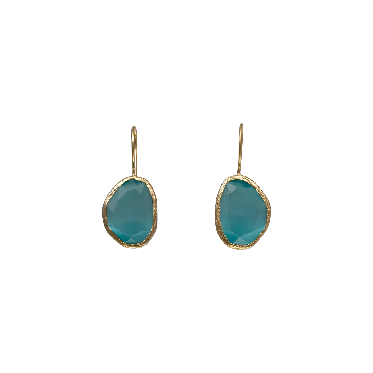 Bean Pod Earrings - 13x18mm