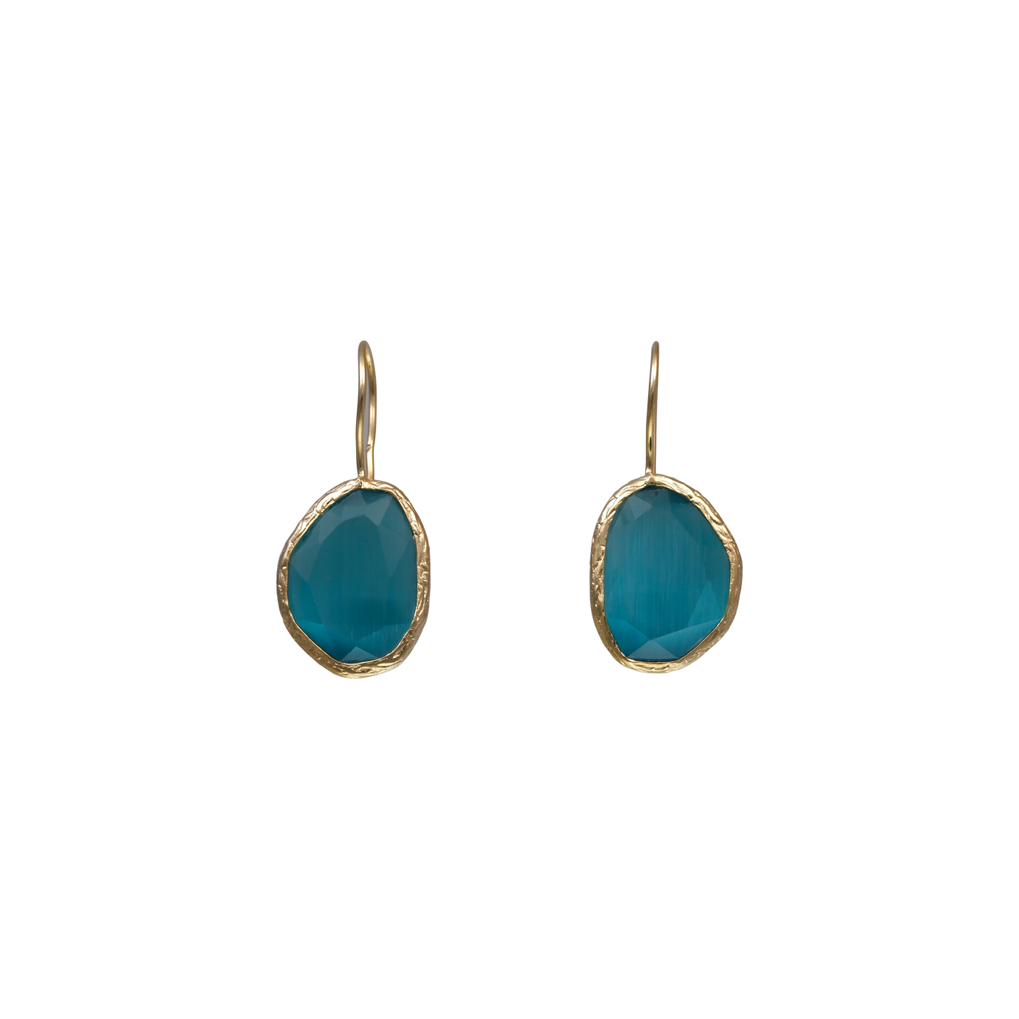 Bean Pod Earrings - 13x18mm