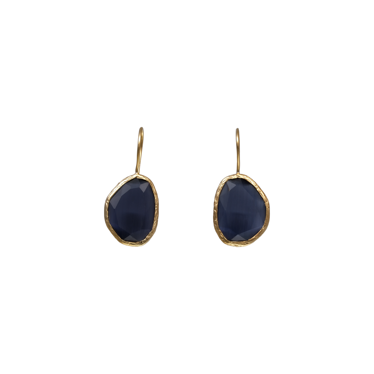 Bean Pod Earrings - 13x18mm