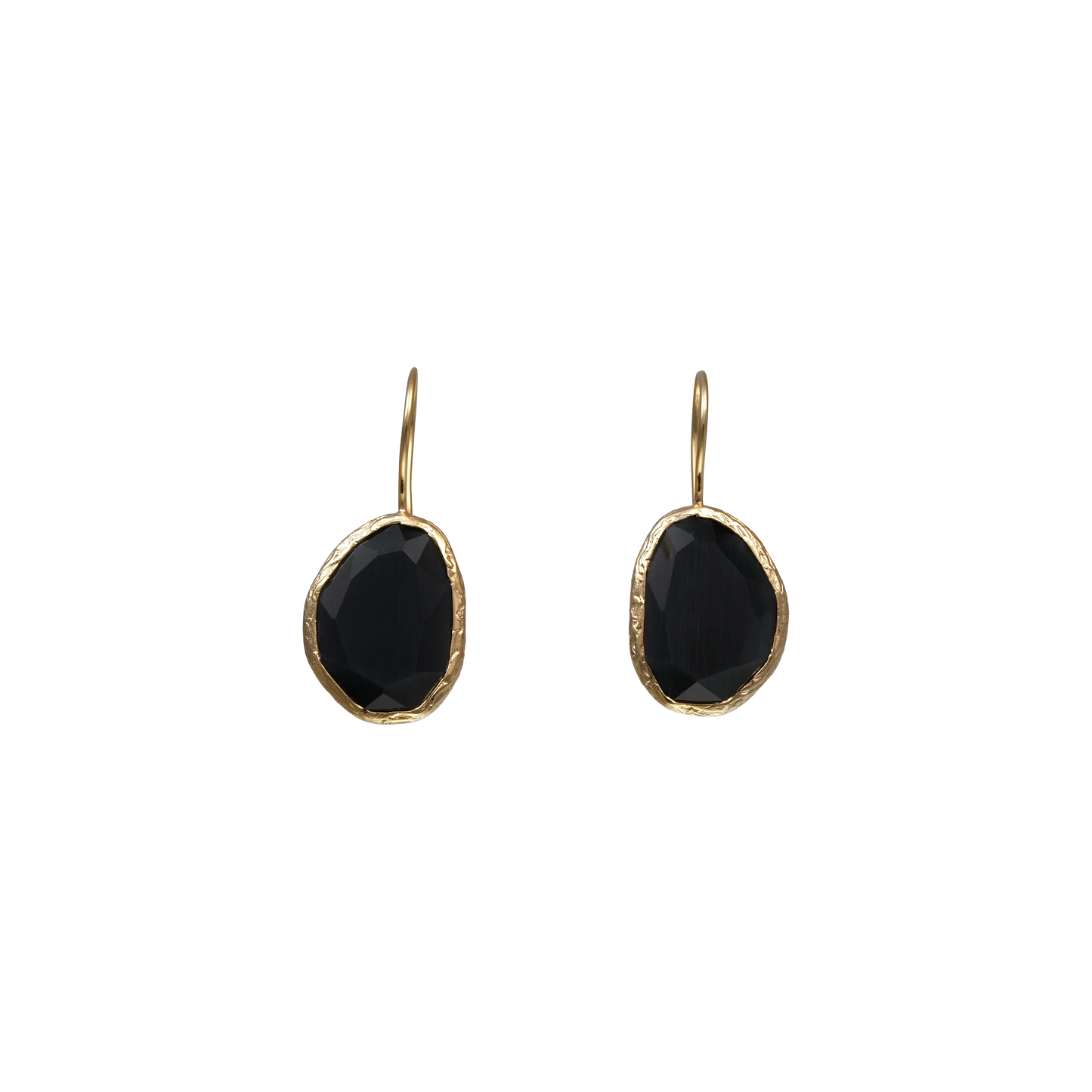 Bean Pod Earrings - 13x18mm