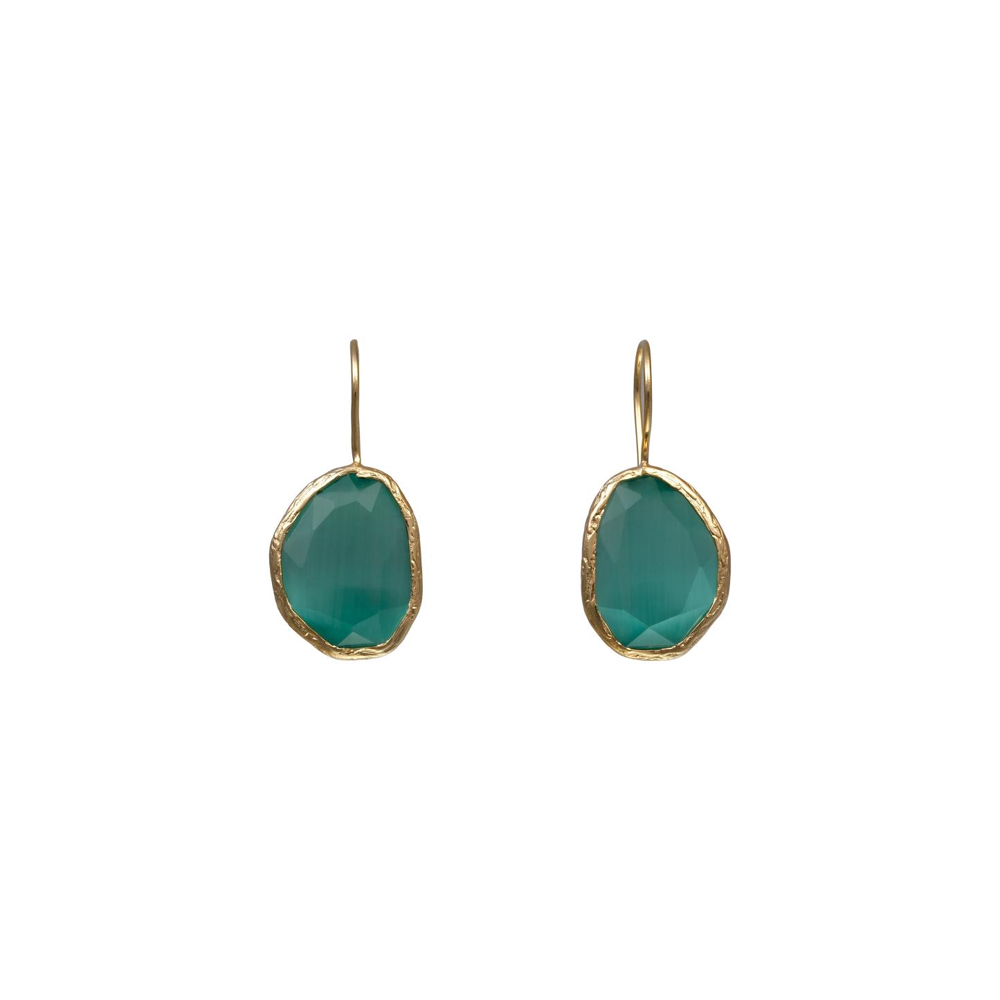 Bean Pod Earrings - 13x18mm