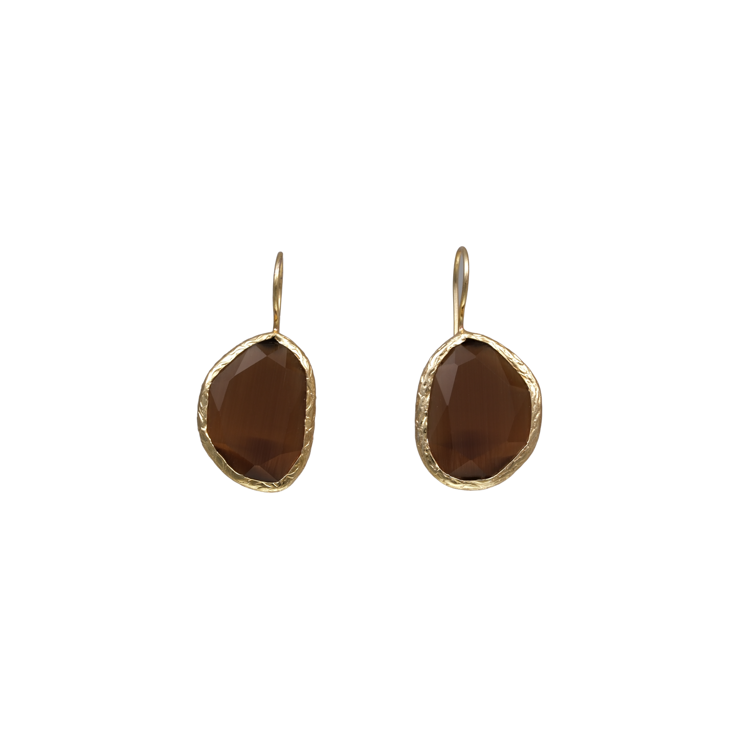 Kidney Bean Earrings - 15x20mm