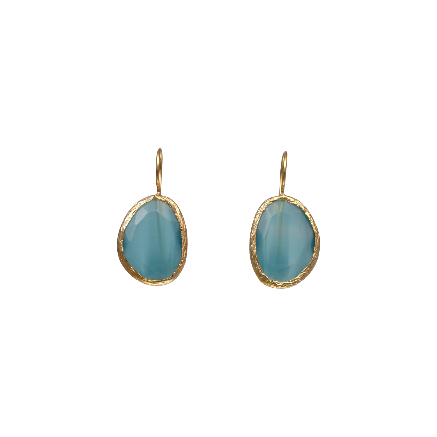 Kidney Bean Earrings - 15x20mm