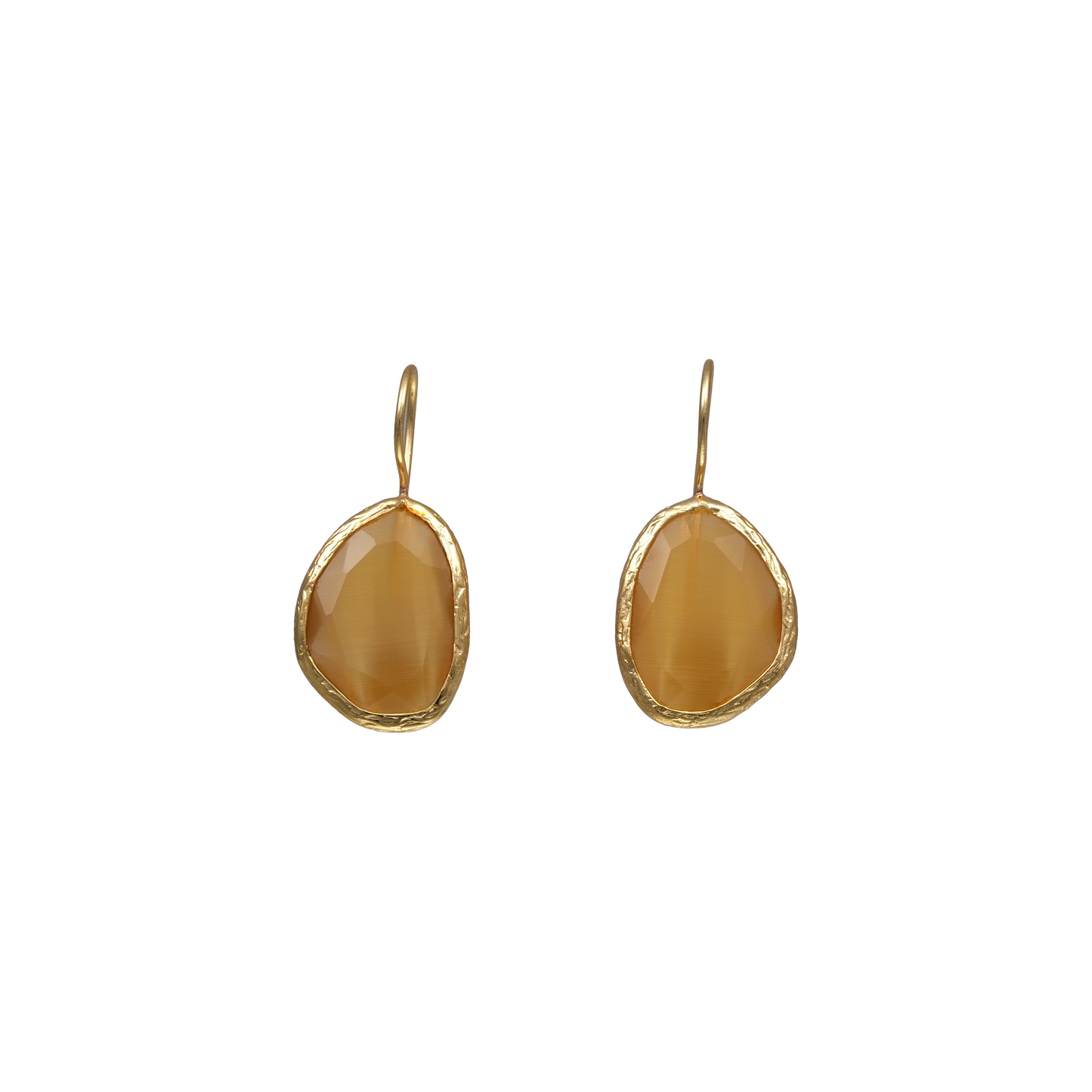 Kidney Bean Earrings - 15x20mm