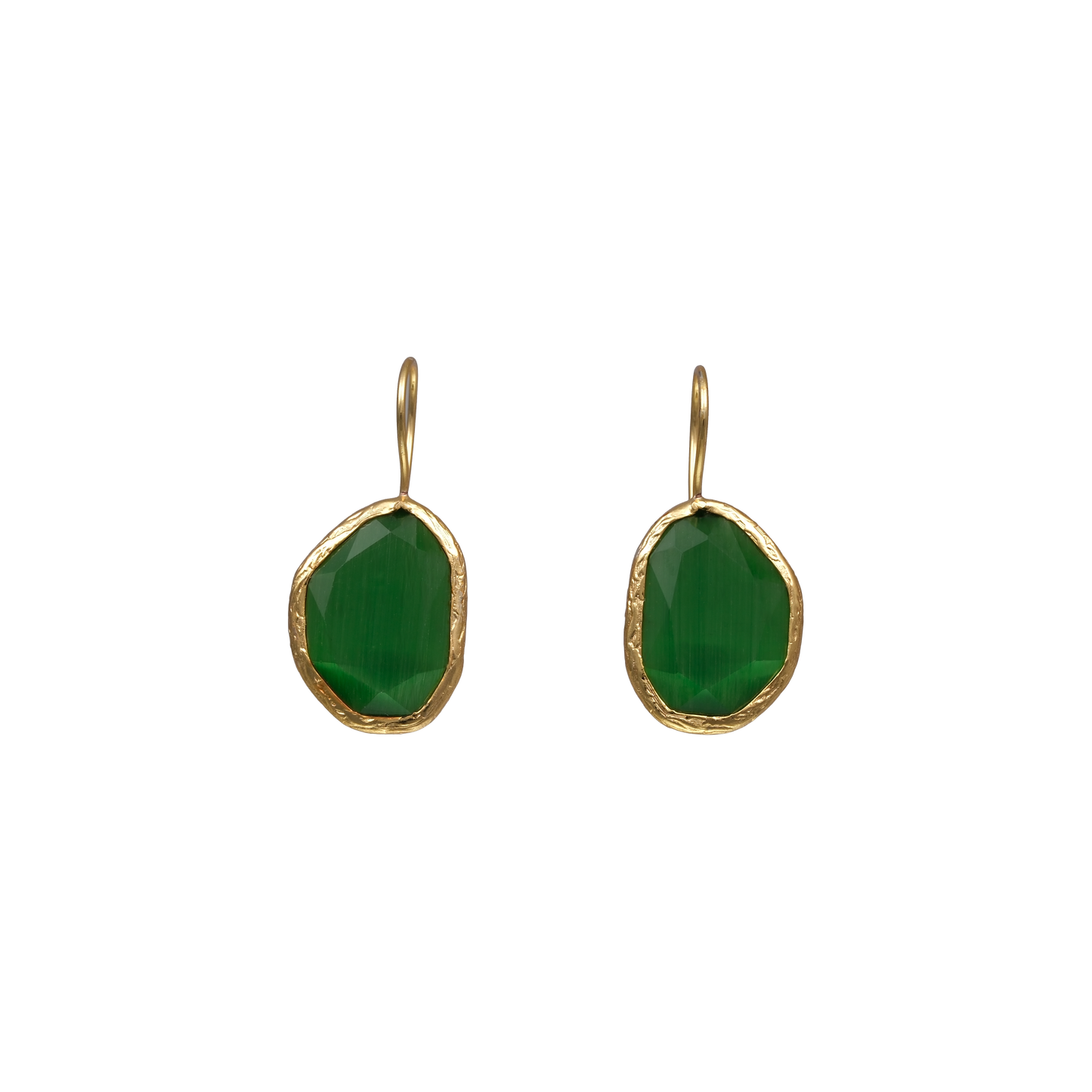 Kidney Bean Earrings - 15x20mm