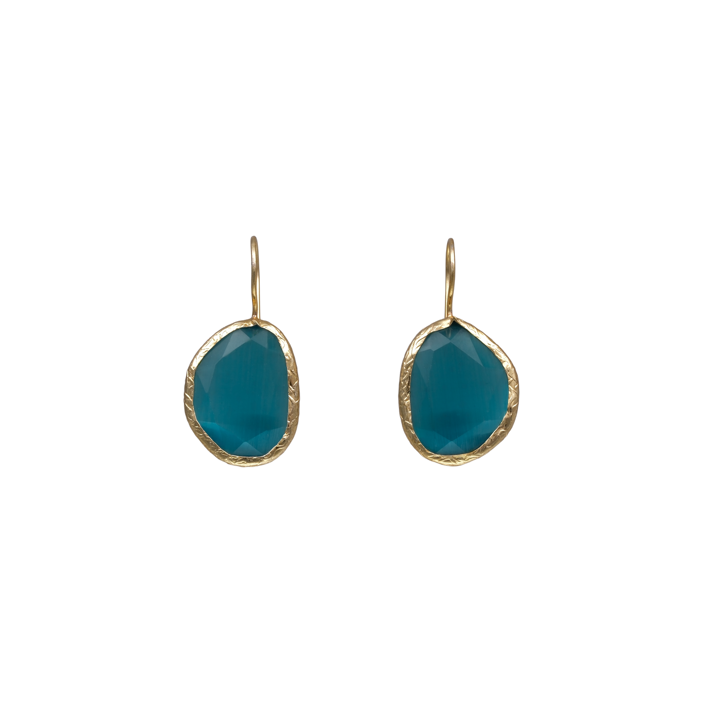 Kidney Bean Earrings - 15x20mm