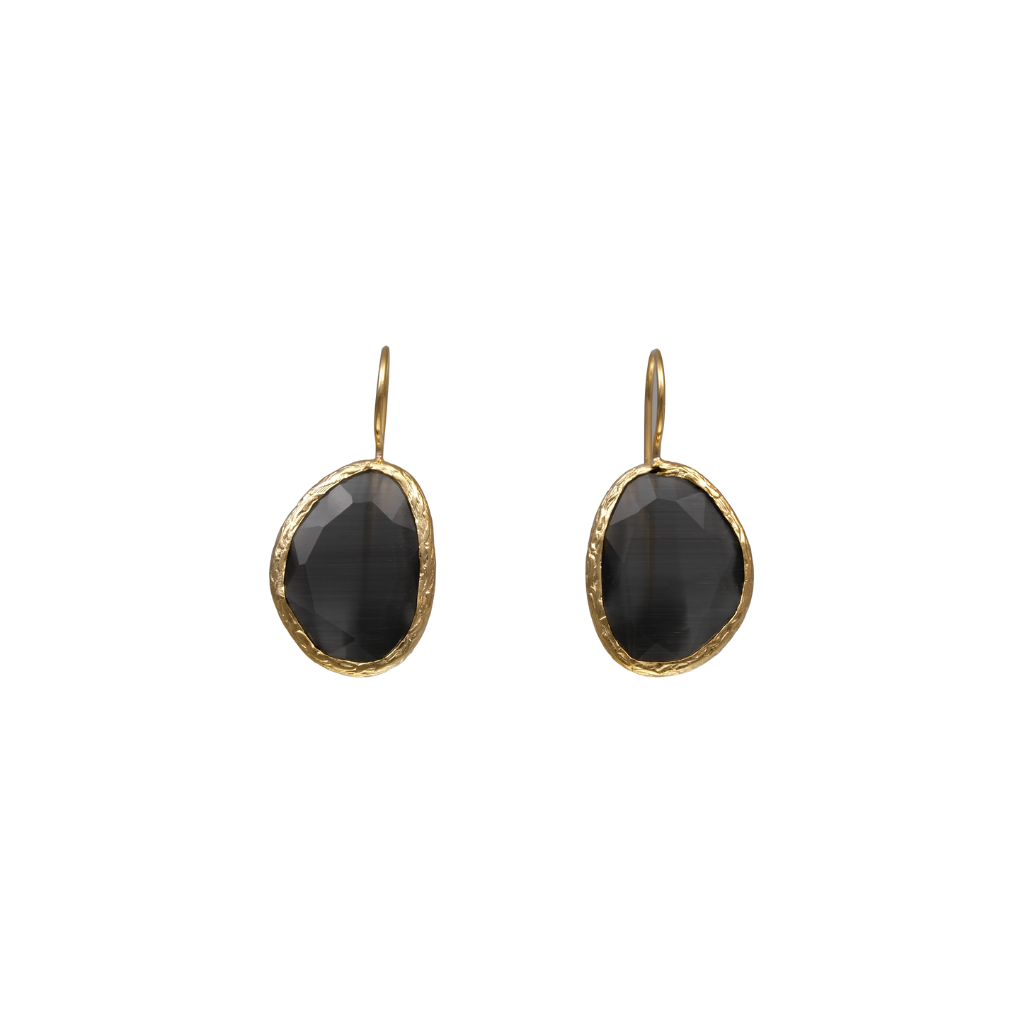 Kidney Bean Earrings - 15x20mm