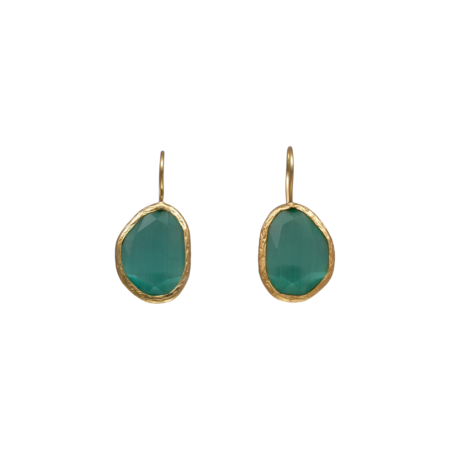 Kidney Bean Earrings - 15x20mm