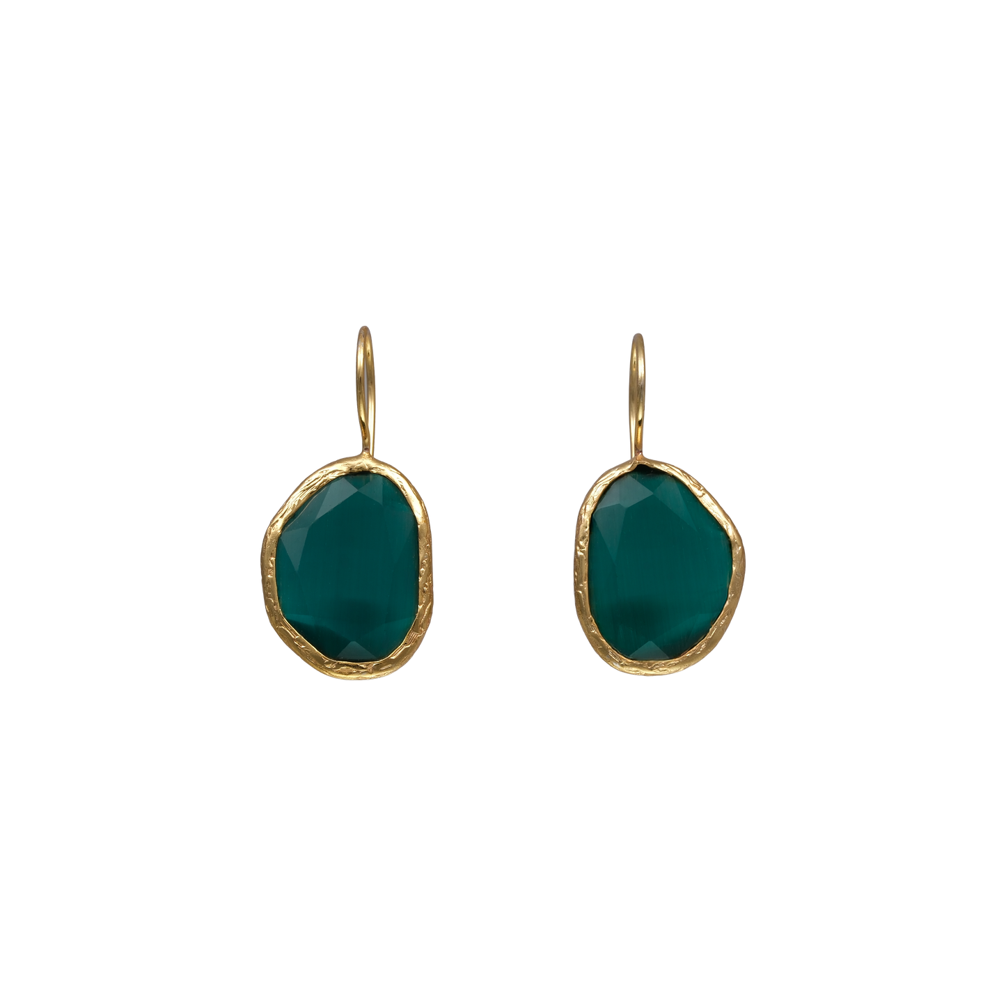 Kidney Bean Earrings - 15x20mm