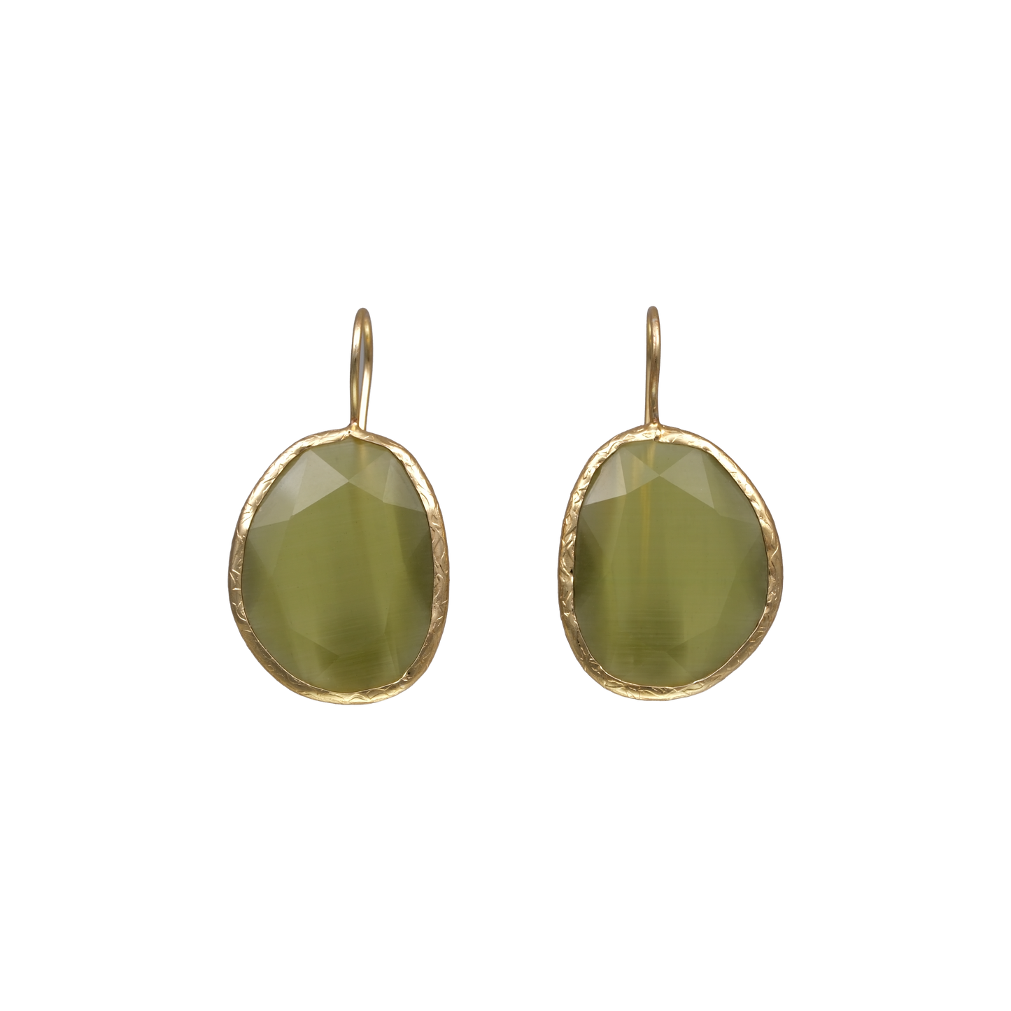 Kidney Bean Earrings - 20x25mm
