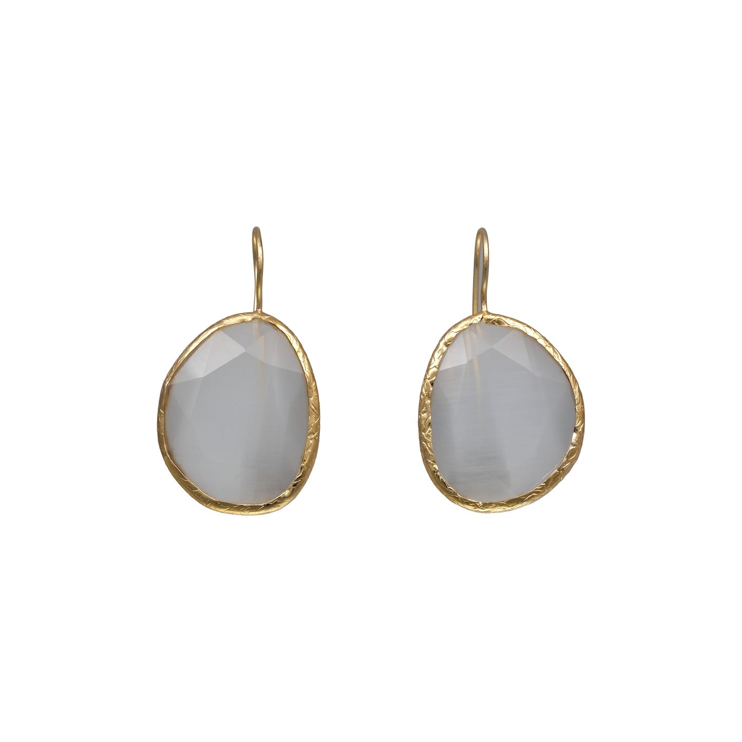 Kidney Bean Earrings - 20x25mm