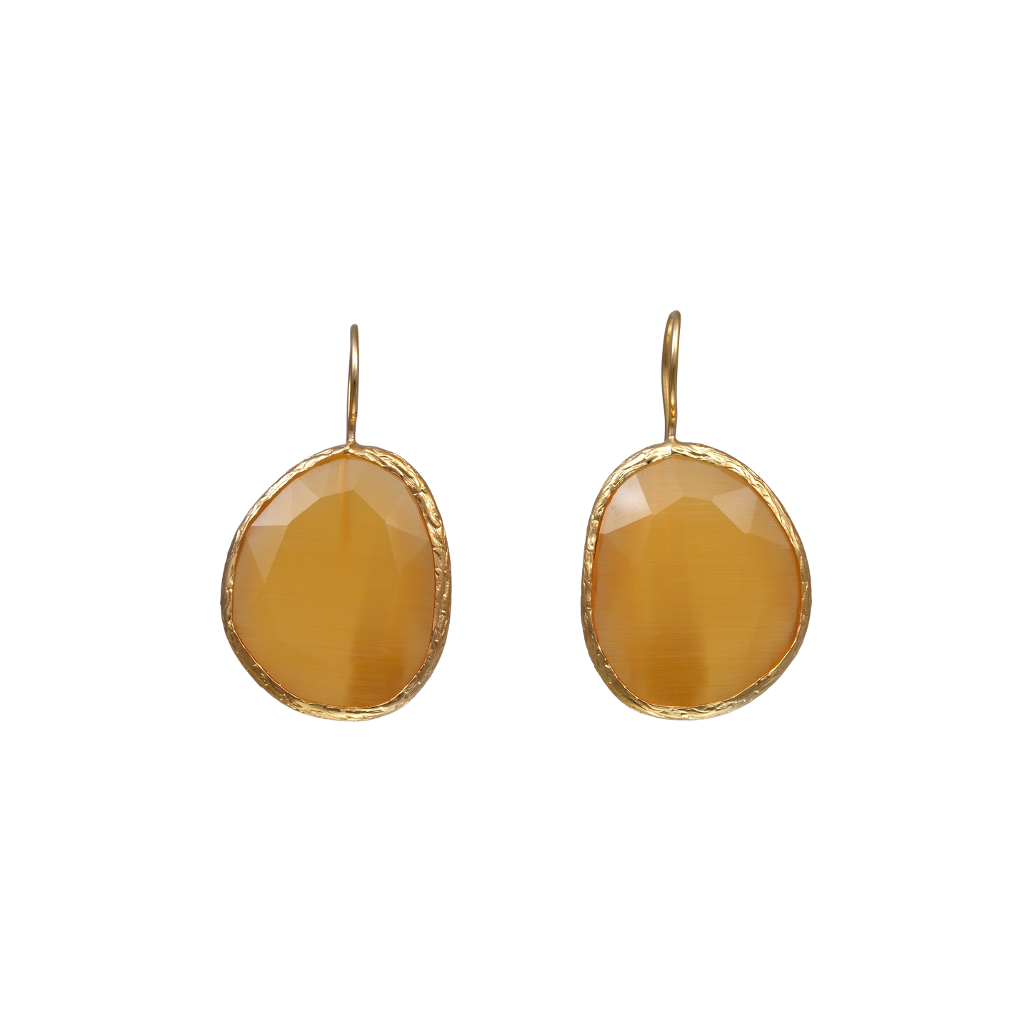 Kidney Bean Earrings - 20x25mm