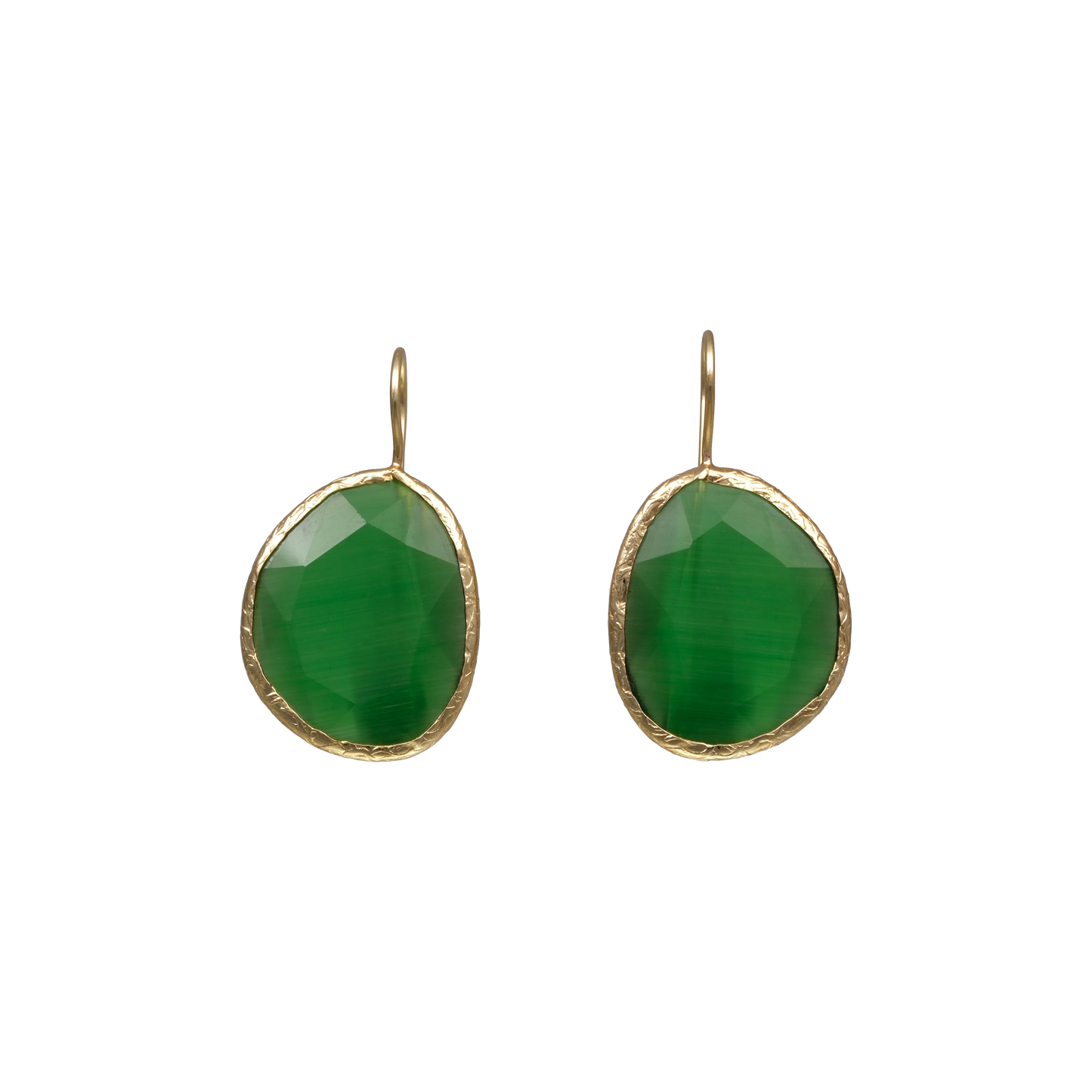 Kidney Bean Earrings - 20x25mm
